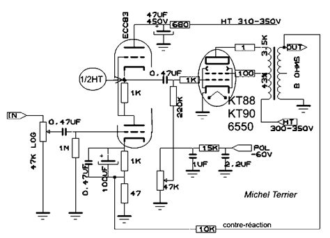 kt88 single ended schematic.